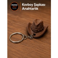 Mosso Steel Kovboy Şapkası Anahtarlık