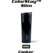 Cooker Colorstay Slim 500 ml Paslanmaz Çelik Bardak Termos CKR2100
