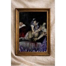 Clovendi Judith ve Holofernes'ten Esinlenilmiş Sanat Baskısı