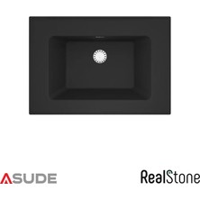 Real Stone Realstone K012 Gordion Granit Evye 600x475 mm Siyah