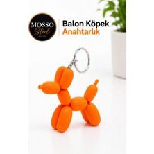 Mosso Steel Sevimli Balon Köpek Figürlü Anahtarlık ve Çanta Aksesuarı