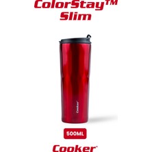 Cooker Colorstay Slim 500 ml Paslanmaz Çelik Bardak Termos CKR2100