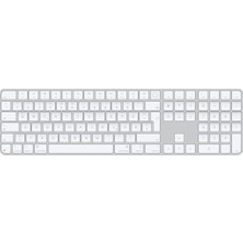 Apple Touch Id Özellikli ve Sayısal Tuş Takımlı Magic Keyboard: Bluetooth, Şarj Edilebilir. Apple Çipe Sahip Mac Bilgisayarlarla Çalışır; Türkçe Q Klavye, Siyah Tuşlar (Lightning) Outlet
