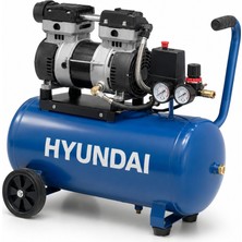 Hyundai KM2250 Sessiz Yağsız Hava Kompresörü 50 Litre 2 Hp 8 Bar