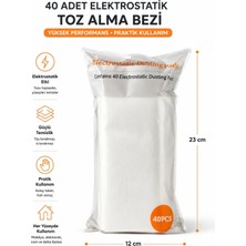 Cleova Elektrostatik Toz Alma Bezi 120 Adet