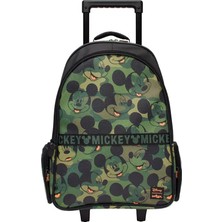 Smiggle Mickey Mouse Işıklı Çekçekli Sırt Çantası