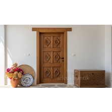 Neiwel Piramit Oyma Ahşap Kapı