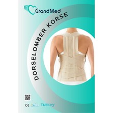 Grandmed Trakolomber Dorselomber Çelik Balenli Korse Standart Bedensiz