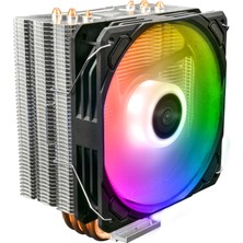 EstoreBox Gamdias Boreas E1-410, Argb, 120MM, Cpu  Kule Tipi Hava Soğutma, Doğrudan Temas Teknolojisine Sahip