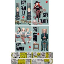 Gerekli Şeyler Yayıncılık Spy x Family 11-12-13-14. Ciltler Manga Seti (Manga Ayracı ve Özel Cetvel Hediyeli)