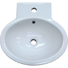 Newarc Bataryalı Elips Lavabo 43*42 cm