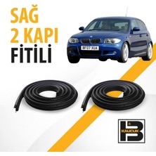 B&M Kauçuk Bmw 1 Serisi E87 (2004-2011) Sağ Ön ve Arka Kapı Fitili BM02263