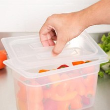 Empressco Gastronom Kulplu Küvet Kapağı, Polipropilen Uyumlu, Dayanıklı ve Pratik Kullanım