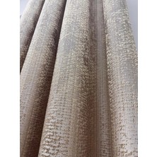 Nivemes Home Nivemeshome  Çağla V-5201 Krem  1/3 Pileli Fon Perde