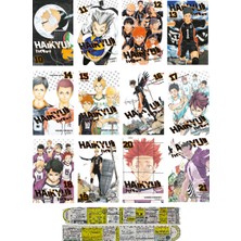 Gerekli Şeyler Yayıncılık Haikyu 10-11-12-13-14-15-16-17-18-19-20-21. Ciltler Manga Seti (Manga Ayracı ve Özel Cetvel Hediyeli)