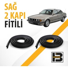 B&M Kauçuk Bmw 7 Serisi E32 (1987-1994) Sağ Ön ve Arka Kapı Fitili BM02340