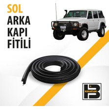 B&M Kauçuk Nissan Patrol (1980-1987) Sol Arka Kapı Fitili BM02438