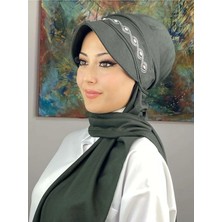 Arpa Inci Yılan Desenli Şapka