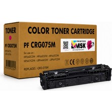 MSK Printers Canon CRG-075 Uyumlu Çipli Kırmızı Toner