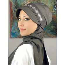Arpa Inci Yılan Desenli Şapka