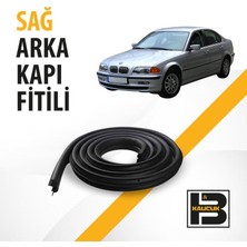 B&M Kauçuk Bmw 3 Serisi E46 (2001-2005) Sağ Arka Kapı Fitili BM02302