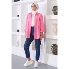 Missvalle Taş Detaylı Kot Pantolon Koyu Kot 6039