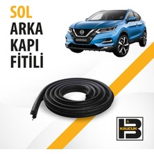 B&M Kauçuk Nissan Qashqai (2014-2021) Sol Arka Kapı Fitili BM02378