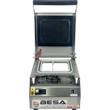 Besa Endüstriyel Besa Iki Bölmeli Catering Tabldot Yemek Paketleme Makinesi