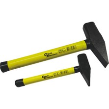 Sait Demirci 1000Gr Metal Saplı Çekiç Ergonomik Tasarım ile Özel Alaşımlı Çelikten Üretilmiştir