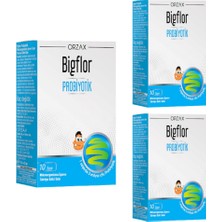 Orzax Bigflor Probiyotik 10 Saşe 3'lü Set Vitamin ve Mineral İçerikli