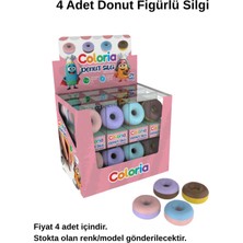 Silka Coloria Donut Silgi 4 Adet