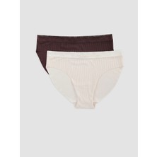 Lc Waikiki Yeni Sezon Fisto Detaylı Ribana Bikini Külot 2'li