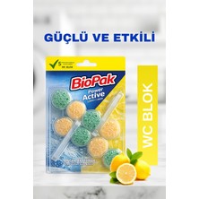 BioPak Bıopak Wc Blok 2X50 Lımon Kokulu 2lı ( 1 Adet)