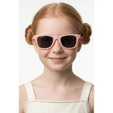 Bilge Karga Fimi Light Pink Black Kız Çocuk Güneş Gözlüğü