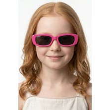 Bilge Karga Heyo Dark Pink Black Kız Çocuk Güneş Gözlüğü