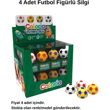 Silka Coloria Futbol Silgi 4 Adet