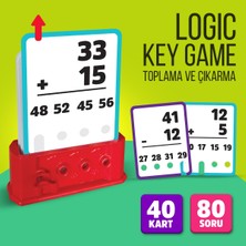 Funcy Logic Key Game Toplama ve Çıkarma Matematik Kutu Oyunu