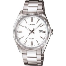 Casio MTP-1302D-7A1VDF Standart Erkek Kol Saati Gri Çelik Kasa 5 ATM Suya Dayanıklı