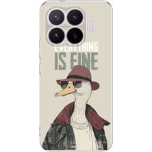 TechTree Xiaomi 17T Pro Uyumlu Everything Is Fine Baskılı Silikon Kılıf