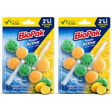 BioPak Bıopak Wc Blok 2X50 Lımon Kokulu 2lı ( 2 Adet)