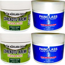 Karahanbey Çörekotu Çörek Otu Kremi 2 Adet 100 ml Kremi + 2 Adet Painclass Kuyruk Yağı Kremi 100 ml Kremi