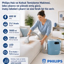 Philips 3000 Serisi Halı ve Koltuk Leke Çıkarıcının Profesyonel Temizleme Formülü Sunan MAKINESI-XW3192/11