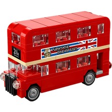 LEGO Creator 40220 Mini Londra Otobüsü 118 Parça Şık Hediye Seçeneği Retro Tasarım
