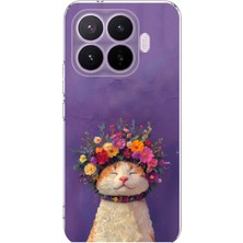 TechTree Xiaomi 17T Pro Uyumlu Frida Catlo Kedi Baskılı Silikon Kılıf