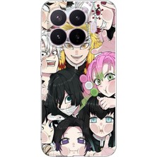 TechTree Xiaomi 17T Pro Uyumlu Demon Slayer Manga Baskılı Silikon Kılıf