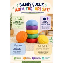 Bilmiş Çocuk Çocuk Adım Taşları Terapi Oyun Seti ( 6 Adet)