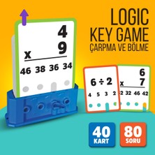 Funcy Logic Key Game Çarpma ve Bölme Matematik Kutu Oyunu