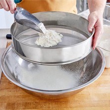 Empressco Paslanmaz Çelik Endüstriyel Tip Un Eleği No:2 25 Cm, Dayanıklı ve Kullanışlı