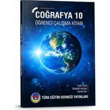 Türk Eğitim Derneği Yayınları Coğrafya 10 Öğrenci Çalışma Kitabı | 10. Sınıf Coğrafya Yardımcı Kaynak Kitap