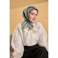 Silk Home Twill Ipek Desenli Eşarp 11536